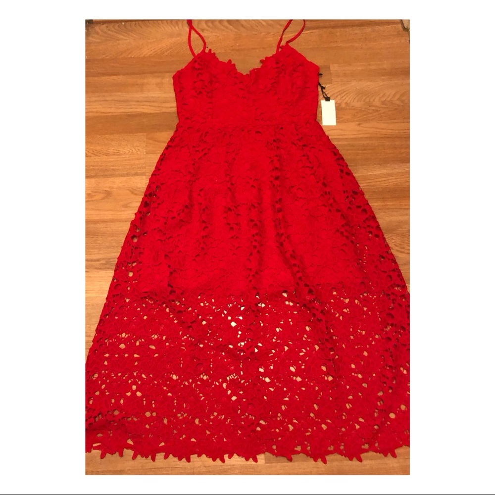 ASTR LACE DRESS